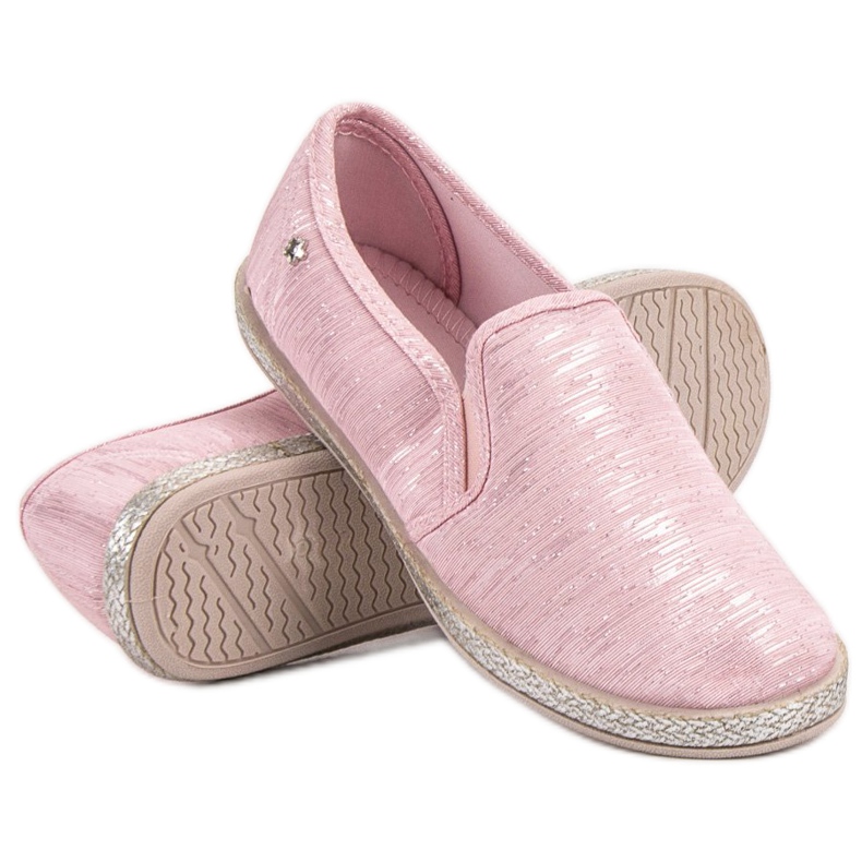 Balada Shiny Slip On Sneakers pink 2