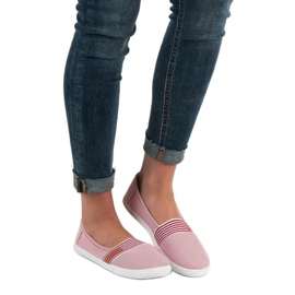 Comfortable VICES Slipony white red 1