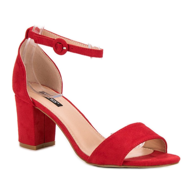 Stylish VICES sandals red 1