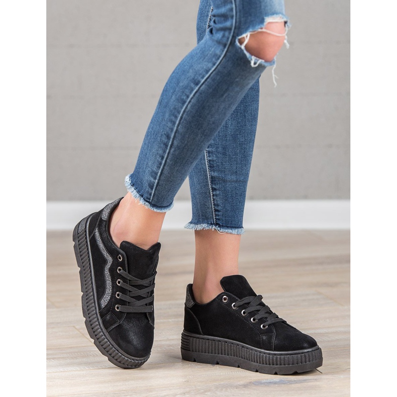 SHELOVET Black Sneakers 2 SHELOVET Black Sneakers 2