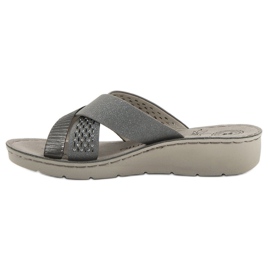Evento Comfortable Gray Slippers grey 1