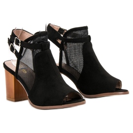 Evento Stylish Closed Sandals black 1