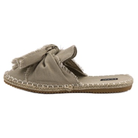 Built-in VICES slippers brown 6