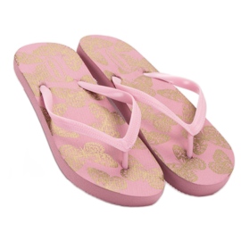 SHELOVET Light flip-flops pink 1