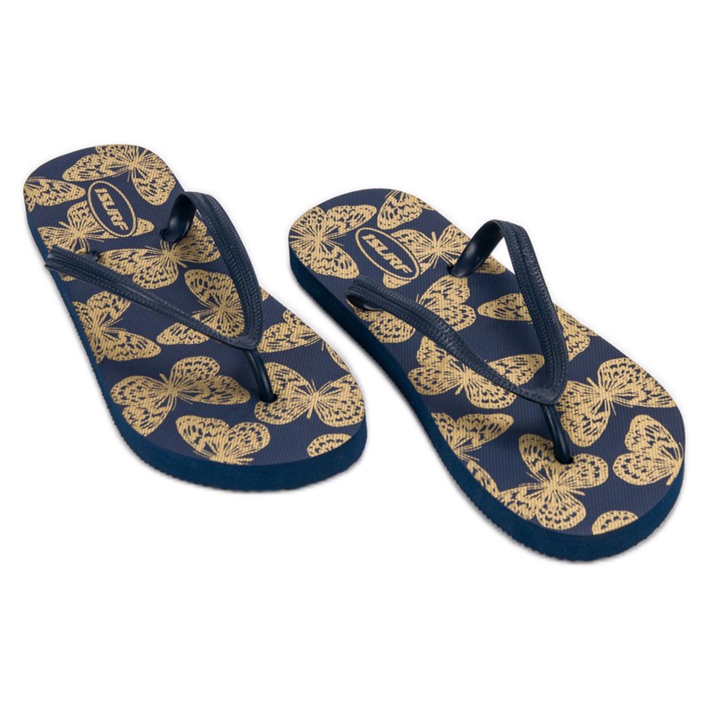 SHELOVET Light flip-flops navy blue 1