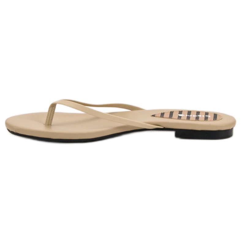 SHELOVET Classic flip-flops brown 1