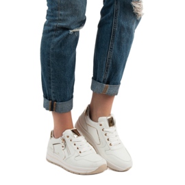 SHELOVET White Sport Shoes 1