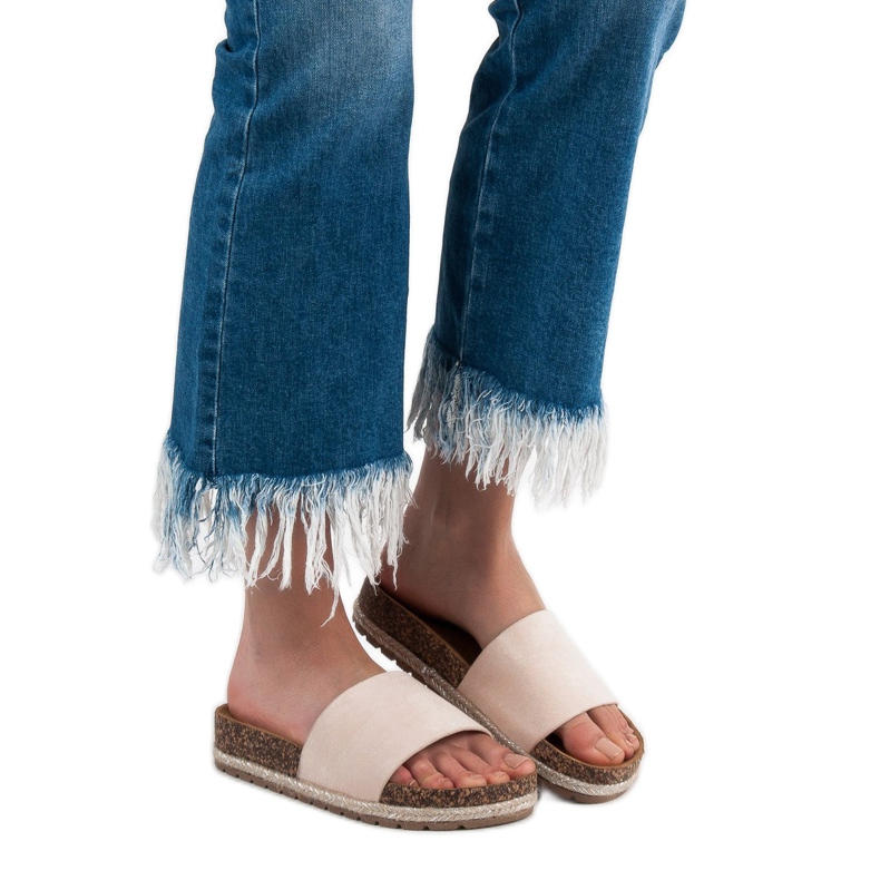 Bestelle Classic Suede Slippers beige 1