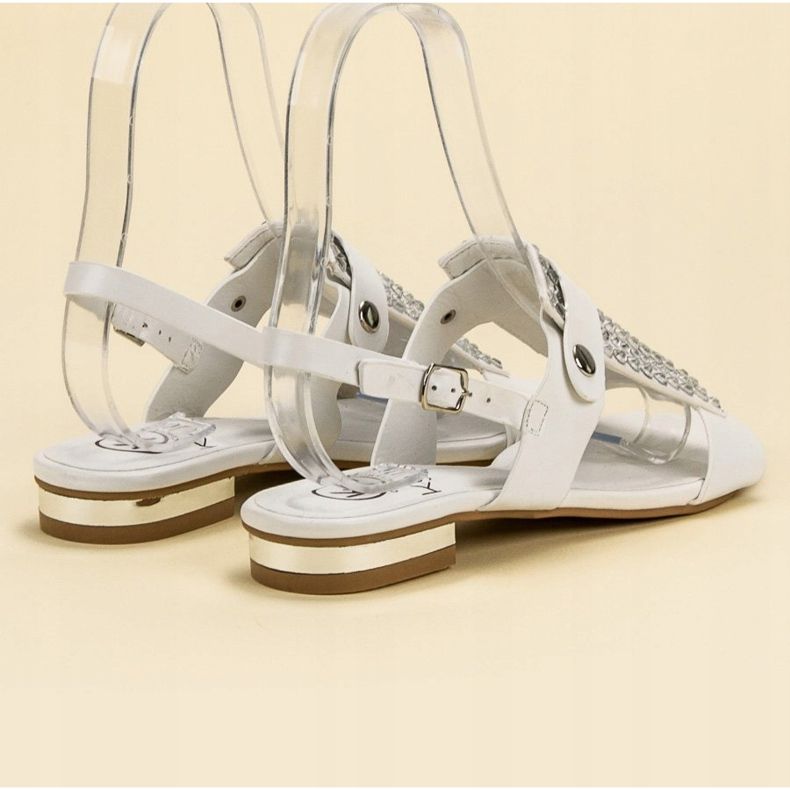 Kylie Women's white sandals 1 Kylie Women's white sandals 1