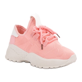 VICES Textile Sport Shoes pink 1