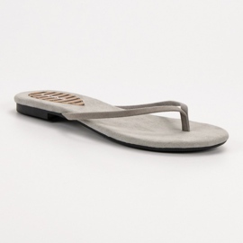 SHELOVET Classic flip-flops grey 2