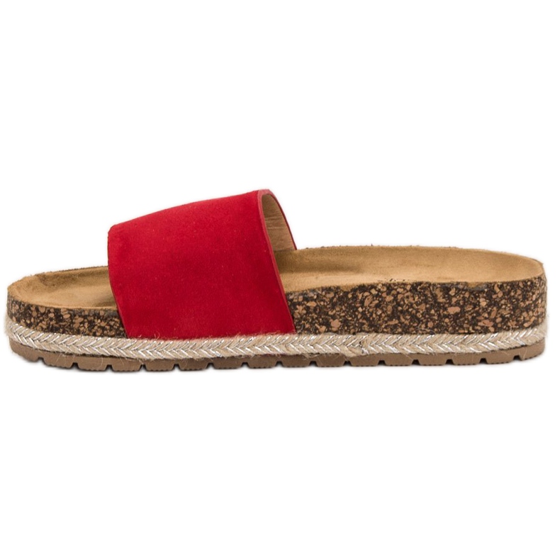 Bestelle Classic Suede Slippers red 1