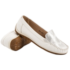 Anesia Paris Comfortable loafers white 1