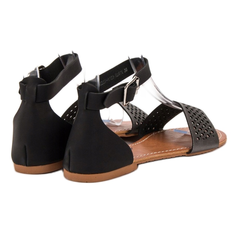 Evento Openwork Sandals black 1