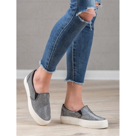 SHELOVET Casual Slipons grey 1