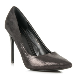 Vices Shiny Pumps grey 1