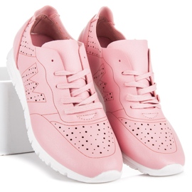 Pink Sneakers 1