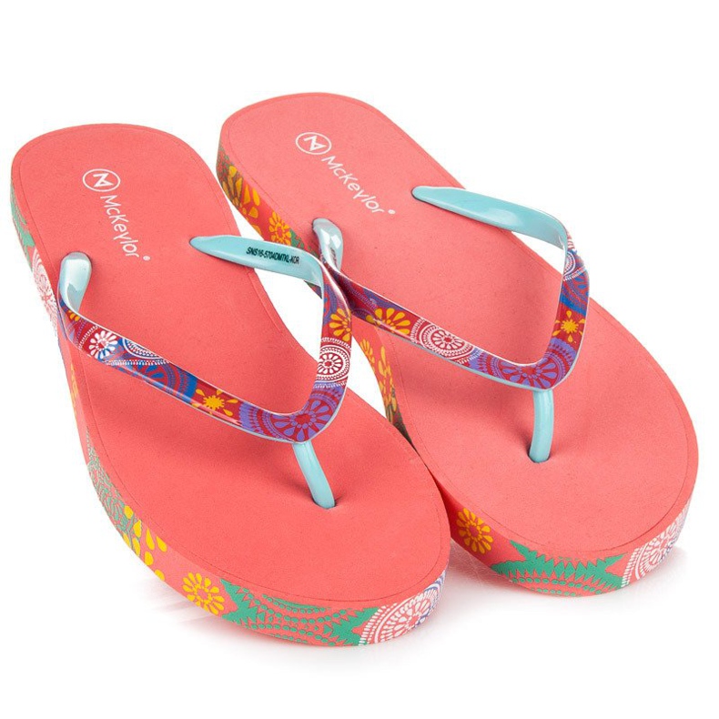 Mckeylor Coral Women's Slippers red 1