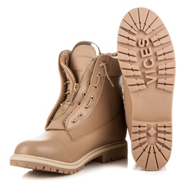 Vices Trappers fastened with a zipper brown 1