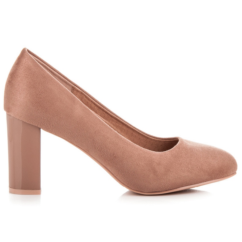 Seastar Pumps With Lacquered Column pink 2