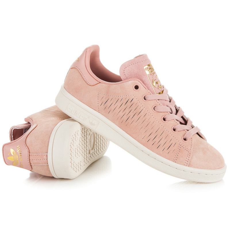 stan smith w pink