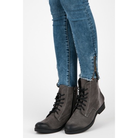 Vinceza Leather Workers grey 2