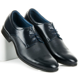 Lucca Formal shoes navy blue 1