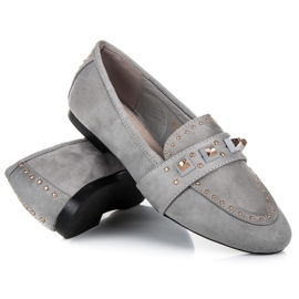Vices Suede loafers grey 2