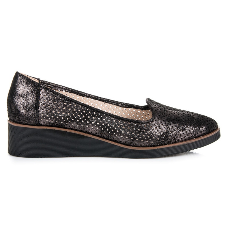 Vinceza Openwork Lords black 1