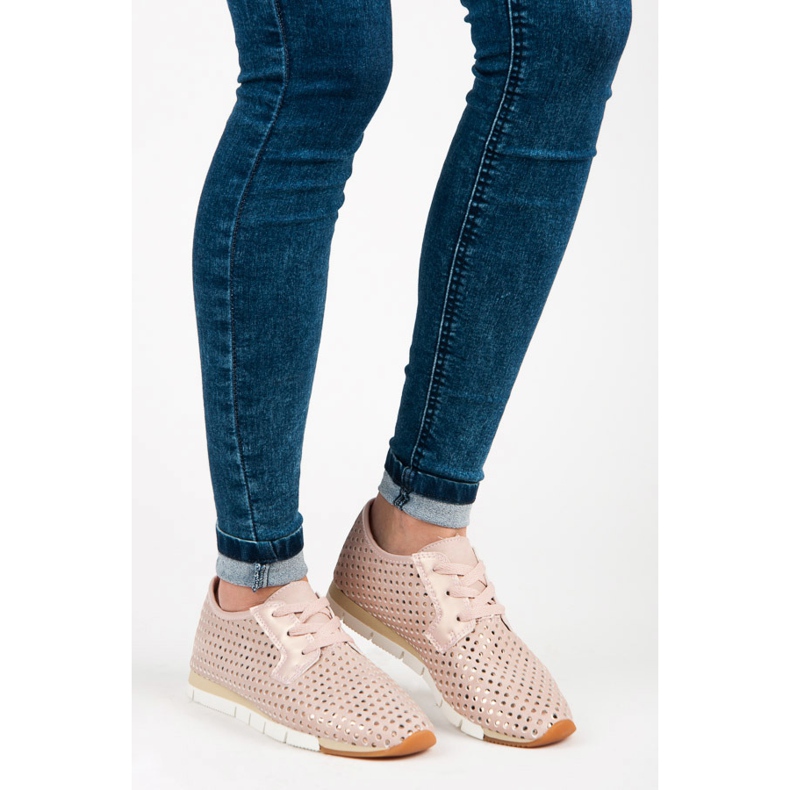 Kylie Fashionable tied Sneakers pink 2