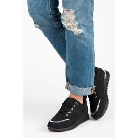 Seastar Women's sport shoes black grey 2 Seastar Women's sport shoes black grey 2