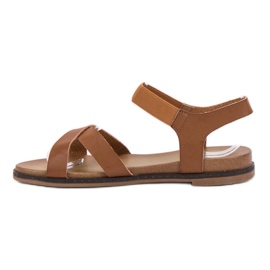 SHELOVET Slip-on Sandals brown 1 SHELOVET Slip-on Sandals brown 1