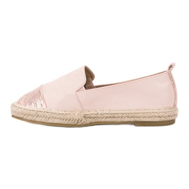 Bestelle Fashionable Espadrilles pink 1
