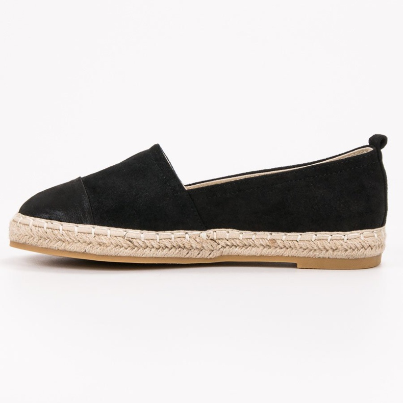 Forever Folie Suede Espadrilles black 1