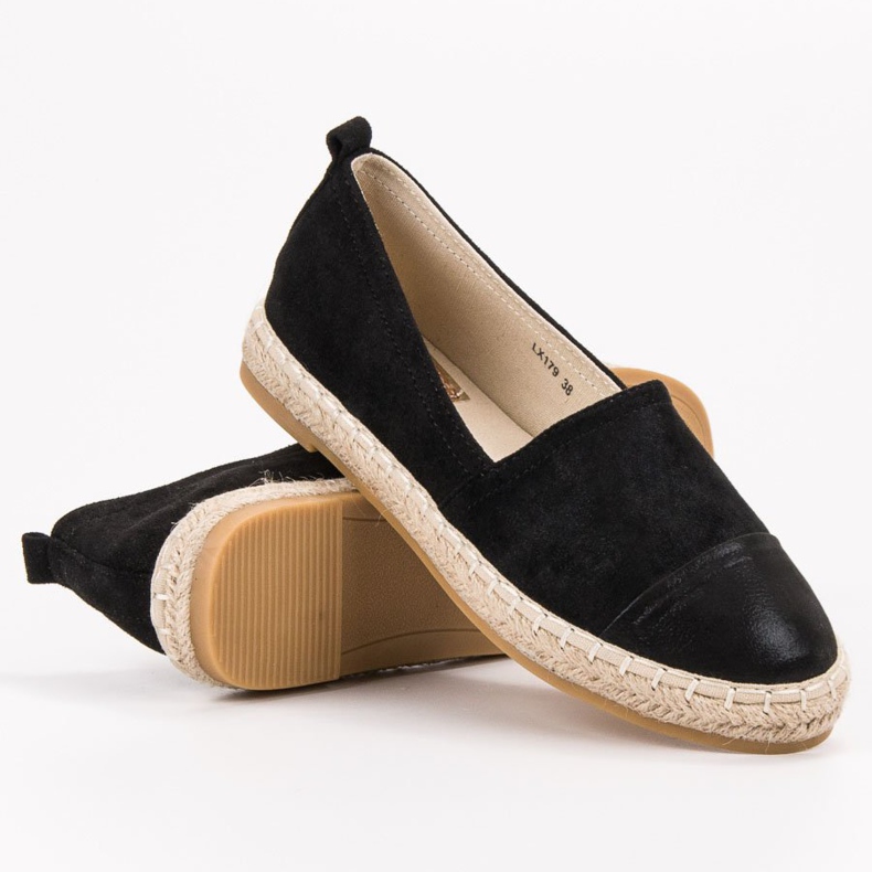 Forever Folie Suede Espadrilles black 2