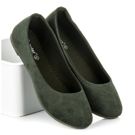 Seastar Comfortable ballerinas green 1