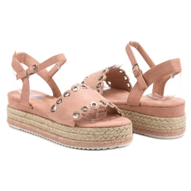 Nio Nio Sandals On The Platform pink 1