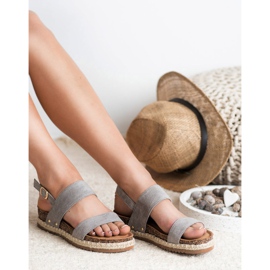 Bestelle Sandals With Glitter brown grey 2 Bestelle Sandals With Glitter brown grey 2