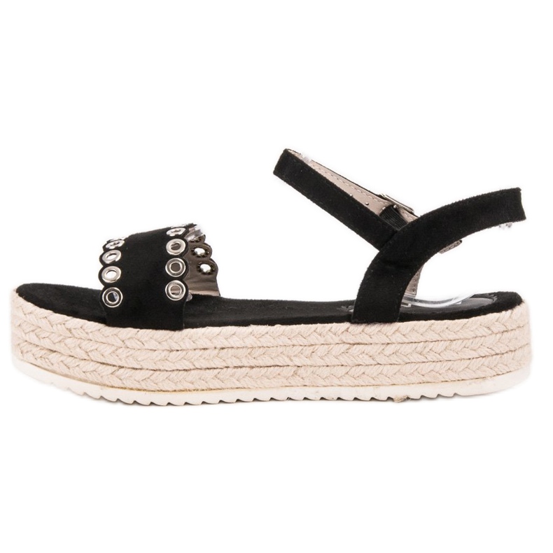 Nio Nio Black Espadrilles Sandals 1 Nio Nio Black Espadrilles Sandals 1