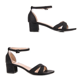 Sergio Todzi Classic Black Sandals 1 Sergio Todzi Classic Black Sandals 1