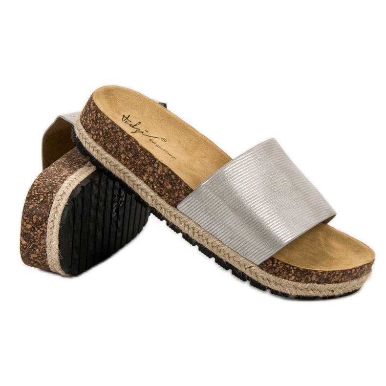 Sergio Todzi Comfortable Women's Slippers grey 1