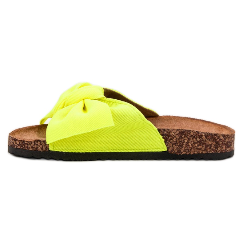 Queen Vivi Neon Women's Slippers yellow 2 Queen Vivi Neon Women's Slippers yellow 2