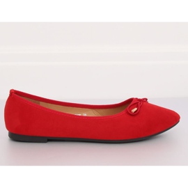 Ballerinas with almond toes red 8F58 Red 1