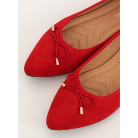 Ballerinas with almond toes red 8F58 Red 2