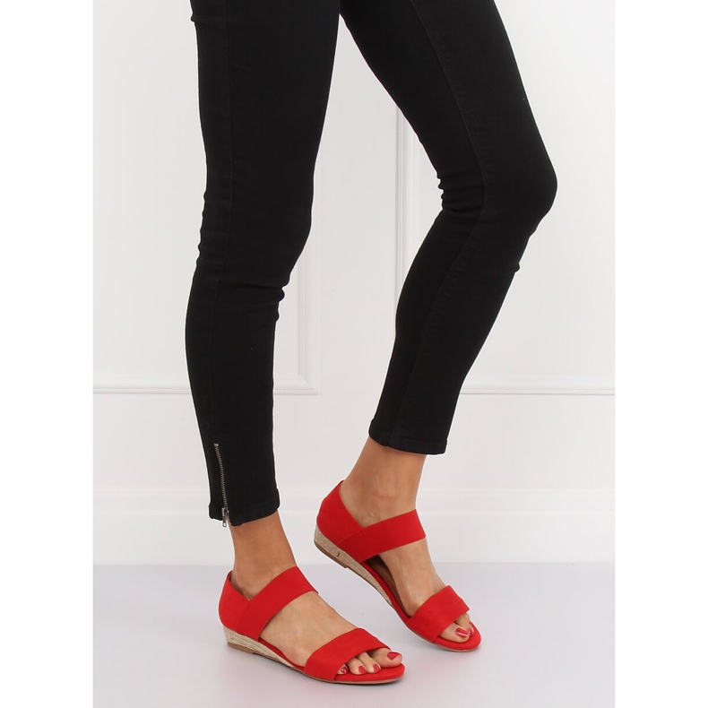 Sandals espadrilles red 9R71 Red 1