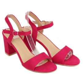 Fuchsia sandals on the post FH-3M25 Fuchsia pink 1