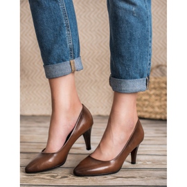 Vinceza Classic brown pumps 1 Vinceza Classic brown pumps 1
