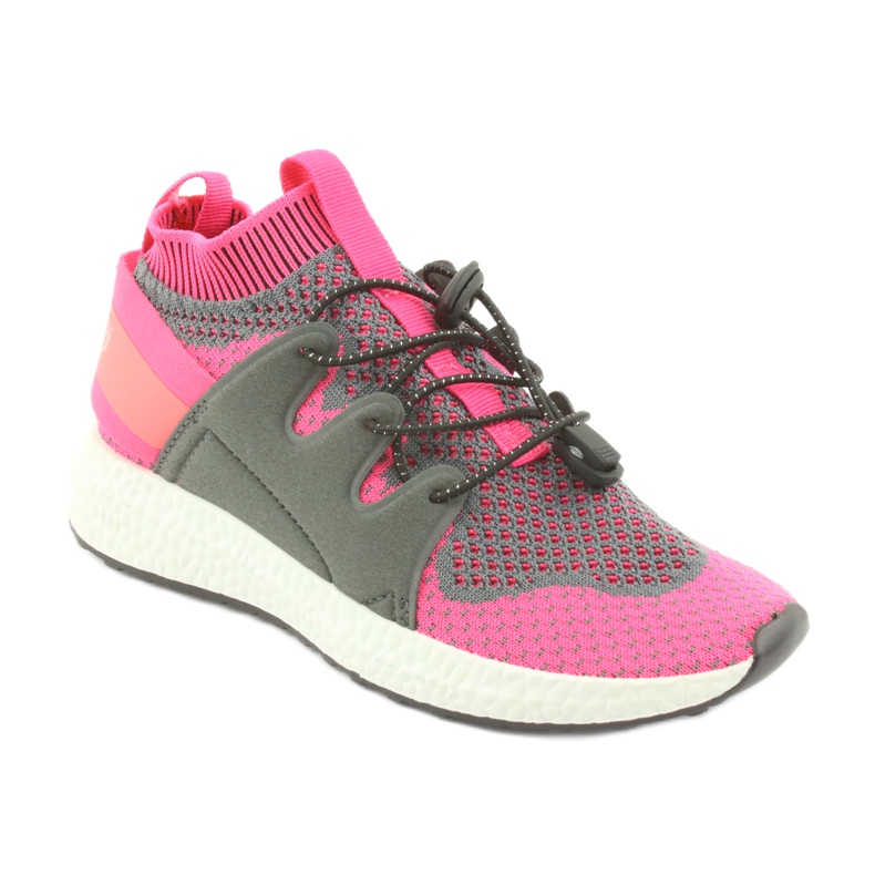 Befado children's shoes up to 23 cm 516X030 grey pink 1 Befado children's shoes up to 23 cm 516X030 grey pink 1