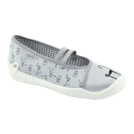 Befado children's shoes 116Y250 grey 1 Befado children's shoes 116Y250 grey 1