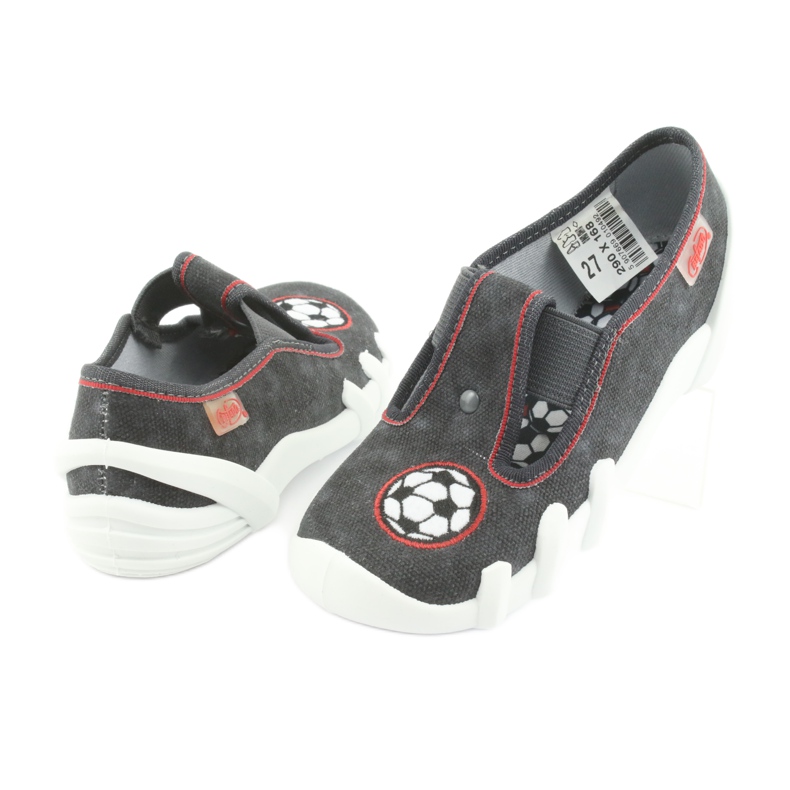 Befado children's shoes 290X168 red grey 3